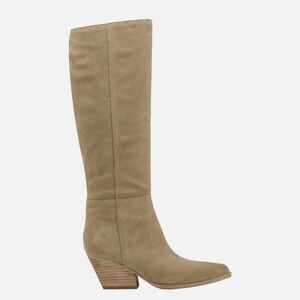 Marc Fisher LTD Women's CHALLI Suede Knee High Boot
